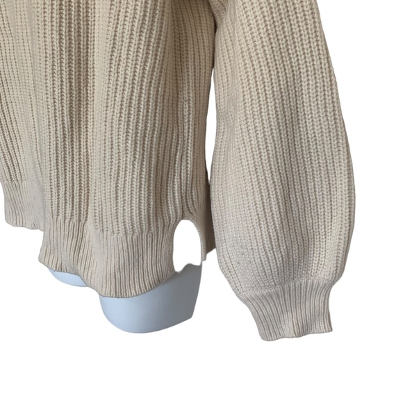 Madewell Boatneck Cream Wool Sweater - Picture 6 of 10
